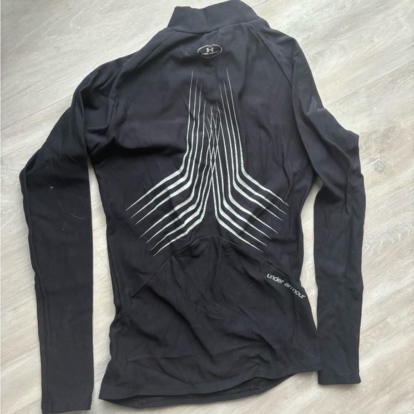 Under Armour Women's Black Thermal Longsleeve - Picture 3 of 3